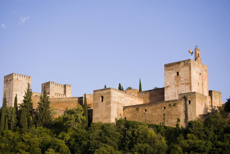 La Alcazaba - la citadelle de l'Alhambra Grenade